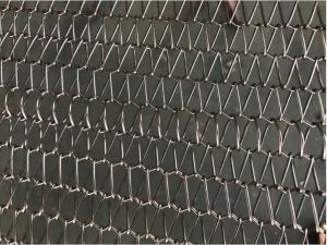 China Dehydration Metal Conveyor Belt , Stainless Steel Conveyor Belt With Large Ball Net on sale