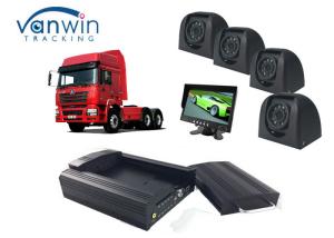 Wholesale Taxi CCTV Wifi Bus 4 Camera Car DVR 4CH 3G Live Video Tracking with GPS from china suppliers