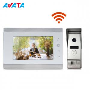 China WiFi IP wireless Video Door Phone Intercom Smart Phone APP remote Control on sale