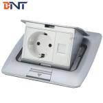 EU power waterproof design pop up floor socket outlet