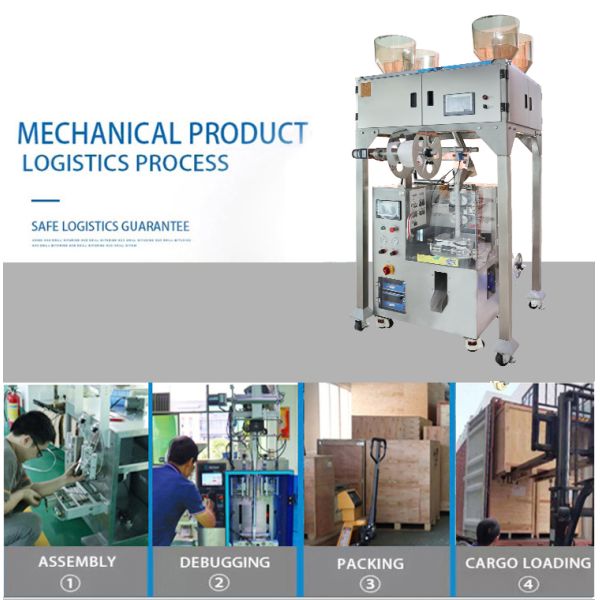 Fully Automatic tea powder packing machine Triangular tea packaging machine tea packing machine automatic filling packaging machine