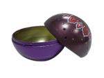 Personalized Spherical Box , Metal Sugar Gift Box Environmentally Friendly