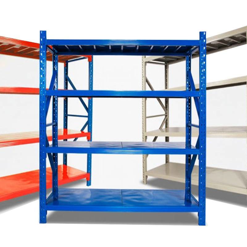 Q235B Light Duty Shelf 200kg Long Span Pallet Racking 4 Layers