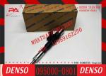 Common Rail Fuel Injector 095000-0801 095000-0800 6156-11-3100 For KOMATSU HM300