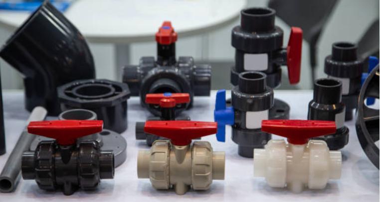 DIN/ANSI/JIS PVC Single Union Ball Valve with Blue Handle