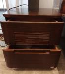 Moisture - Proof European Solid Wood Furniture Nightstand Bedside Table