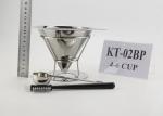 Professional Coffee Maker Gift Set Paperless Stainless Steel Filter With Rack