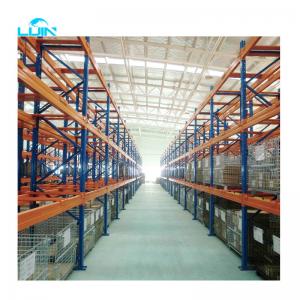 Wholesale Selective Metal Stacking Shelves Galvanized Automatic Warehouse Storage Mezzanine Cantilever Steel Pallet Rack from china suppliers