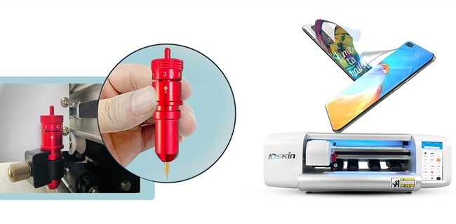 Portable Hydrogel Screen Protector Cutting Machine With Mobile Skin Design Software
