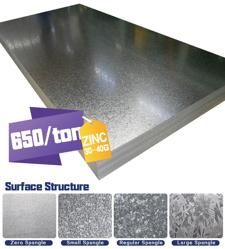 18 Gauge Galvanized Sheet Metal 100mm - 4200mm Flat Galvanised Iron Sheets