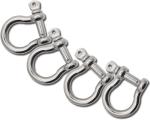 Stainless Steel Polished Screw Pin Bow Shackles Perfect for Heavy Duty