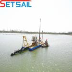 Total Height 1.26meter 6 Inch Cutter Suction Dredging Machine for Reservoir CTN