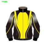 100% Polyester Mens Jogging Tracksuit , Length 50cm Gym Training Jacket