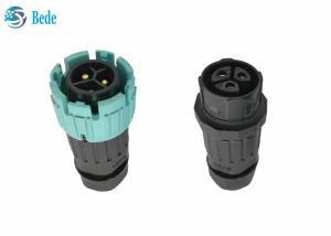 Wholesale PA66 M19 Self Locking Round Connector Male To Female waterproof IP68 from china suppliers