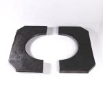 Silicon Carbide Sic Plate with Cutting Service and 0.34% CaO Content