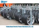 660x100mm Wheel Size Bundled Conductor Pulley 5 Sheave Blocks
