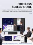86 Inch Smart Touch Screen Monitors Interactive Whiteboard Online For Business