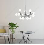 Nordic Copper Chandelier For Dinning Room Modern Living Room Glass Chandelier(WH