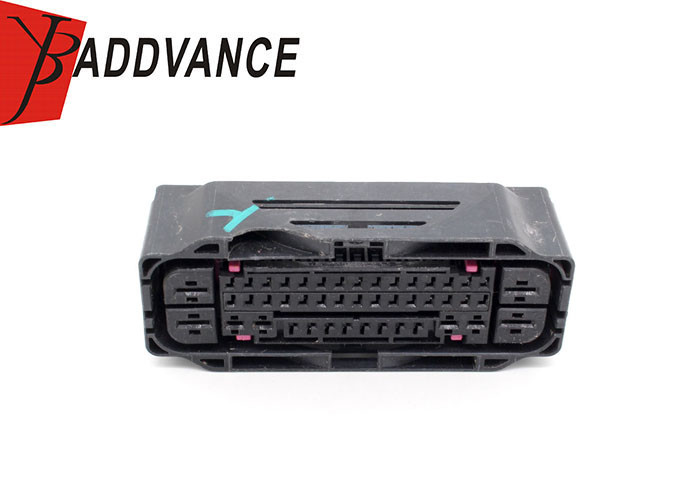 46 Pin Delphi Black Female PBT-GF20 Automotive Sealed Connector For VW