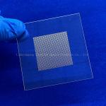 1-10mm Thickness Square Transparent Laser Dill Hole UVC Quartz Glass Plate