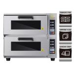 Electric Commercial Baking Equipment 5kw Power 2-Layer Capacity with Painting