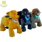 Hansel popular kids ride on animal scooter plush electric animal ride