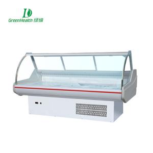 Wholesale LED Inside Meat Deli Display Refrigerator Showcase White Color Energy Saving from china suppliers