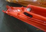 Professional Long Reach Arm Boom For Excavators 6500 Mm Stick Length Yellow