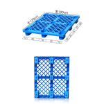 Water Resistance Plastic Euro Pallets 3 Runners HDPE Material