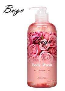 Wholesale Rose Extract Anti Bacterial Shower Gel Visibly Healthy Moisturizing Body Wash from china suppliers