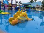 Commercial Mini Pool Slide Fiberglass Water Park Pool Slide Anti Static For
