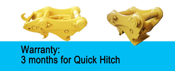 Safe High-effective Excavator Quick Coupler, Hydraulic Quick Hitch With Pins for cat hitachi komatsu sanny