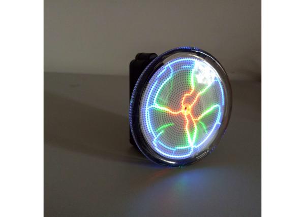 Mini Pocket 2.5 Inch Plasma Lightning Plate With Battery For Kid Toy Holiday