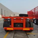 3 Axles Flatdeck Lowbed Truck Container Semi Truck Trailer Good with Jost