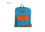 600D and leather Backpack Duffle Travel Luggage Bag with pad lock
