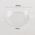 100mm X 15mm Sterile Plastic Petri Dishes For Bacterial Growth With Agar