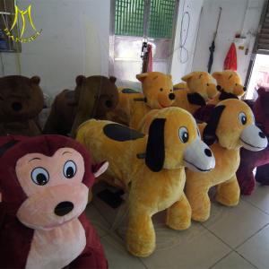 Wholesale Hansel ride on animals in shopping mall children indoor amusement park kids playground equipment helicopter drivable from china suppliers