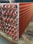 Fin Type Refrigeration Heat Pump Condenser Coil Copper Tube RoHS Certificated