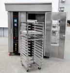 32Trays Rotating Bread Oven / Rotating Baking Oven Stainless Steel Gas Electric