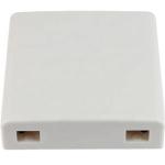 Wall Mounted Fiber Optic Connection Box 86*86mm Mini Size 2 Way Type