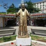 BLVE Saint San Padre Pio Bronze Statue Italy Famous Priest Father Sculpture Life