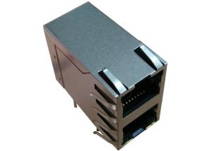 Wholesale 0843-2C1T-33-F Stacked RJ45 Magjack 2x1 Port 1000 Base-T Through Hole from china suppliers