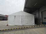 Double PVC Aluminum Warehouse Storage Tent Anti UV 102km/H Wind Load