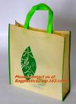 Custom Logo Printed Foldable Eco Shopping Folding PP Non woven Bag, eco reusable