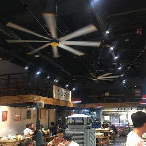 Wholesale Al-Mg Alloy Blade 2.4m Brushless HVLS Ceiling Fan for Hotel or Domestic Energy Saving from china suppliers