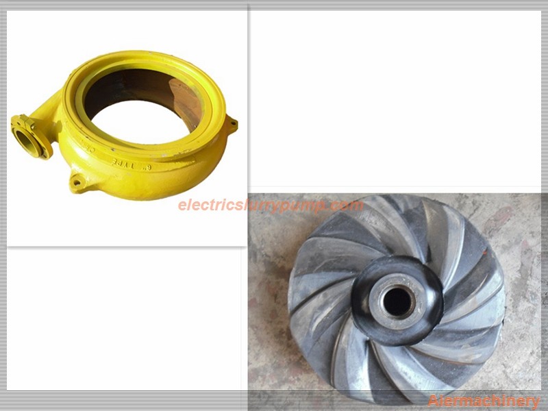 High Chrome Cast Iron Centrifugal Pump parts for standard ming slurry pump, sand dredgng pump