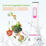 Family Pack Ultrasonic Automatic Ozone Vegetable And Fruit Purifier Remove Metal