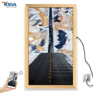 Wholesale Realistic Texture Smart Digital Picture Frame , LCD Smart Photo Frame 32 Inch from china suppliers