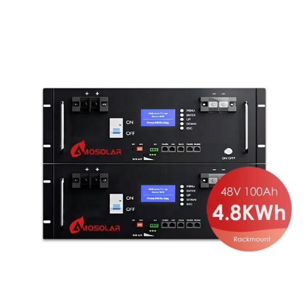 Outdoor Lithium-Ion Cabinet Rack Mount Battery Case With Bms Rackmount 200Ah 48V