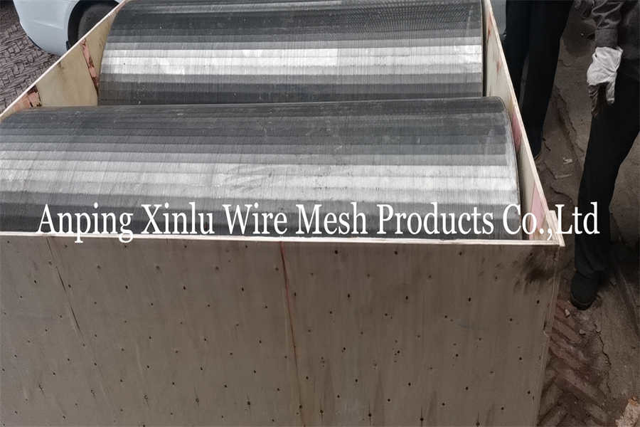 No Magnetic Vee Wire DN620mm Continuous Slot Screen Length 1800mm